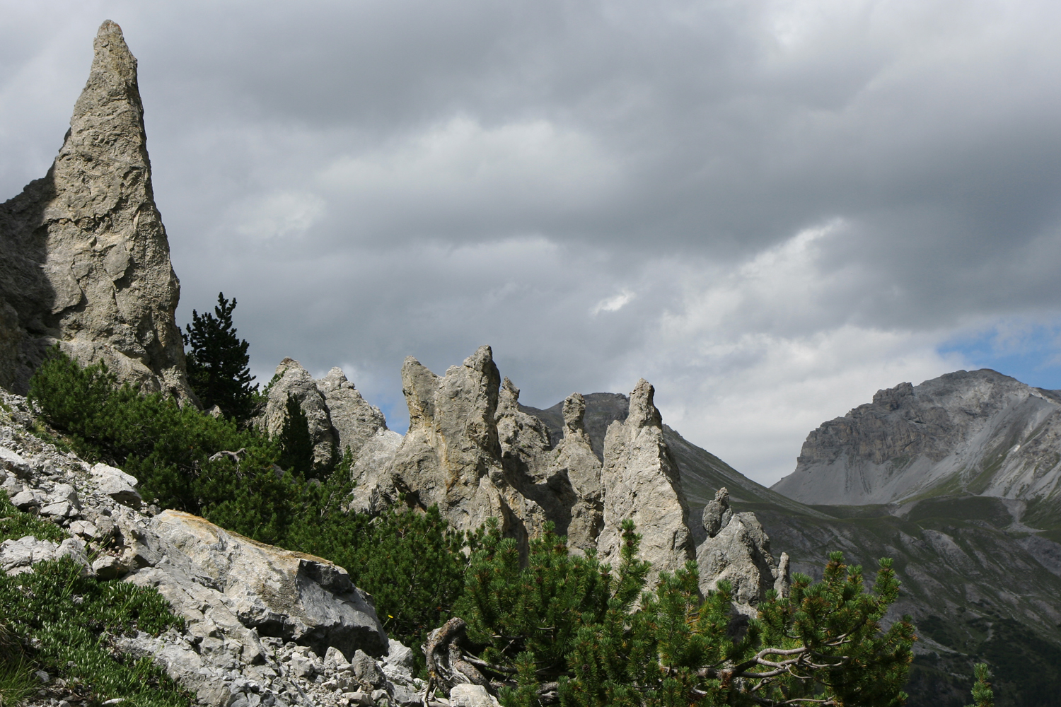 Trek parc national suisse